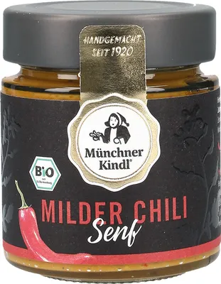 Produktbild von Münchner Kindl Milder Chili Senf 125ml