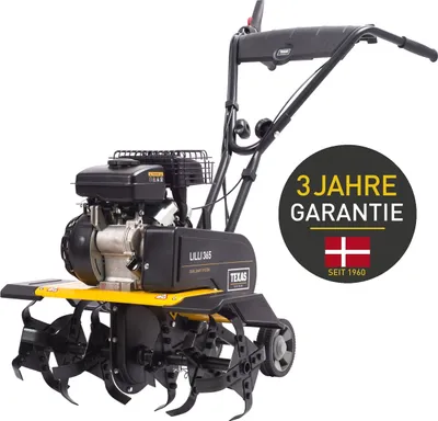 Produktbild von TEXAS Gartenfräse Motorhacke Bodenhacke Bodenfräse Pflug Benzin Lilli 365TG