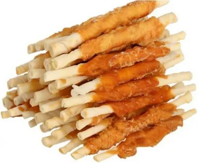 Immagine prodotto di Bastoncini avvolti di pollo Hilton 0,5Kg - Masticatori per cani