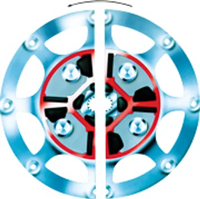 Produktbild von Technodrive Dämpferplatte 11-1/2" Für Tm93/Tm170/Tm545a/Tm485a