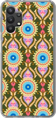 Produktbild von MuchoWow® Handyhülle Schutzhülle Hülle für Telefoonhoesje Samsung Galaxy A32 5G Design - Orient - Retro Silikon Softcase Handy Hülle - Softcase