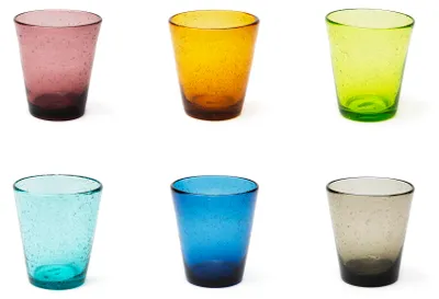 Immagine prodotto di Set di 6 bicchieri d'acqua colorati Excelsa 25 cl colorati