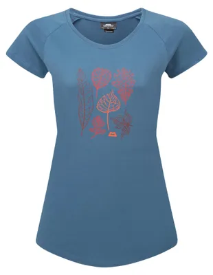 Produktbild von Mountain Equipment Leaf Wmn's Tee - Stellar Blue Stellar Blue 12