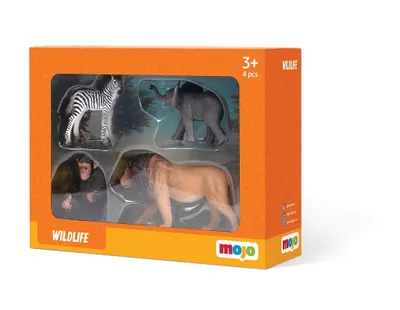 Produktbild von Mojo Starter-Set: Afrikanische Tiere, 4 Stück