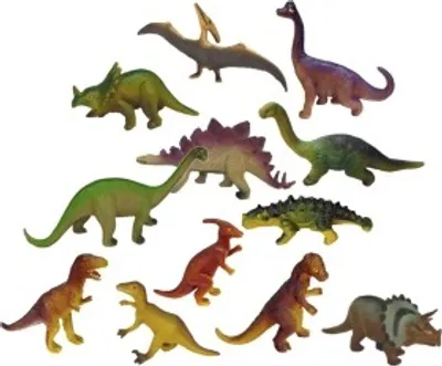 Produktbild von Dinosaurier-Set mit 12 Figuren – Miniland