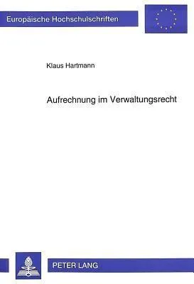 Produktbild von Aufrechnung im Verwaltungsrecht