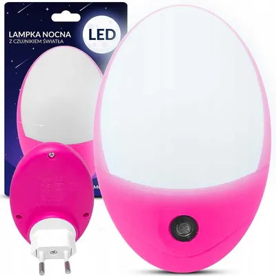 Productafbeelding van Heckermann 58 Roze LED-nachtlampje