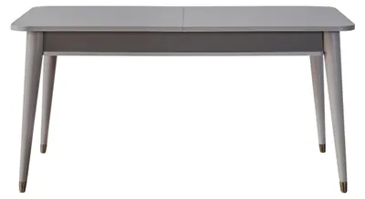 Produktbild von Grauer Esstisch Designer Esszimmer Möbel Ausziehbarer Holz Tisch Neu