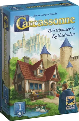 Obrázek produktu pro Hans im Glück Carcassonne 1. rozšíření Hostince a katedrály HIGD0131