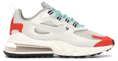 Imagen del producto de Nike Air Max 270 React, color beige claro, modelo para mujer - Talla EU 37.5