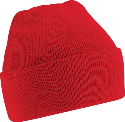 Immagine prodotto di Cappello / berretto unisex in maglia Beechfield, extra soft RW210 (taglia unica) (rosso)