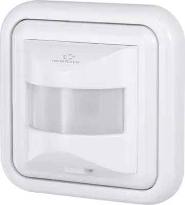 Produktbild von Renkforce 4016139070186 Unterputz PIR-Bewegungsmelder 160 ° Relais Weiß IP20