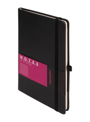 Immagine prodotto di Notes A5 w kratkę czarny Memofix z ekoskóry