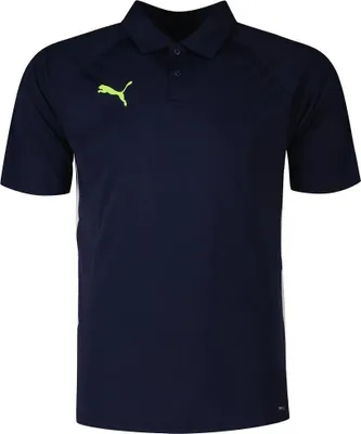 Produktbild von Puma Teamliga Kurzarm-poloshirt Blau M Herren Blau M