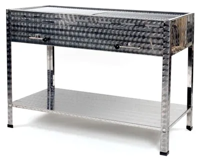 Produktbild von Holzkohlegrill 6 mit Standfüssen Edelstahl
