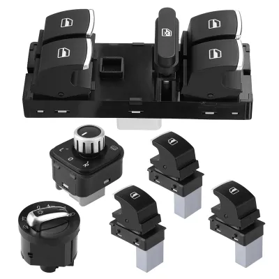 Obrázek produktu pro 5ND 941 431 B,5ND 959 857,5ND 959 855,Sada spínačů oken světlometů,Spínač oken,Spínač oken světlometů,Spínač zrcátek světlometů