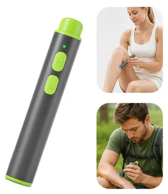 Produktbild von Stichheiler elektrisch USB, Insektenstich Juckreiz Linderung Gerät 45–50°C Wärmeimpuls, Mückenstich Heiler für Outdoor & Reise