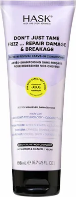 Produktbild von Hask Texture Acondicionador Sin Aclarado Anti Encrespamiento 198ml