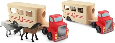 Immagine prodotto di Trasportatore di cavalli con rimorchio