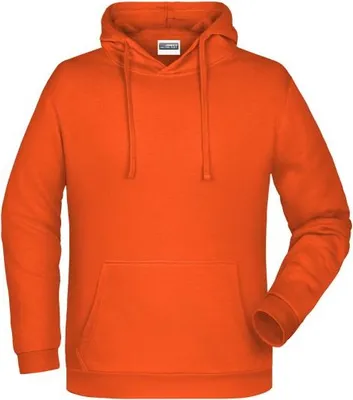 Produktbild von Promo Hoody Man Klassisches Kapuzensweat orange, Gr. XL
