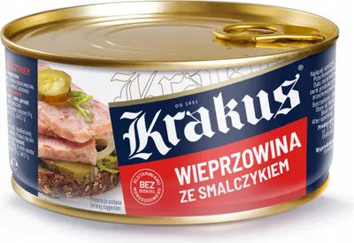Produktbild von Schweinefleisch mit Schmalz, Krakus, 300g