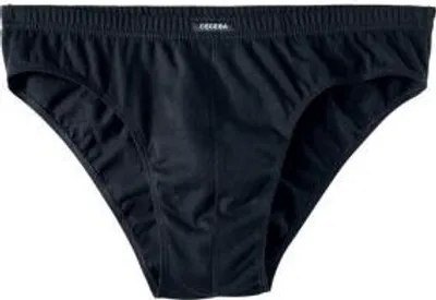 Produktbild von CECEBA Herren Slips, 5er Pack - Sport Slip, Basic, Baumwolle, M-3XL, einfarbig Schwarz XL