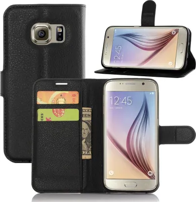 Produktbild von Samsung Galaxy S7 Hülle - Coverup Klapphülle - Schwarz