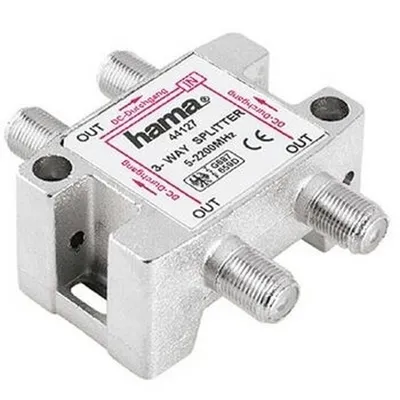 Produktbild von Hama SAT-Verteiler, 3-fach, voll geschirmt