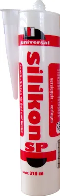 Produktbild von Silikon 'Universal-SP' acetatvernetzt, 310 ml, transparent
