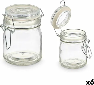 Obrázek produktu pro Skleněná dóza Vivalto 04-9411 Transparent 150 ml (6 kusů)