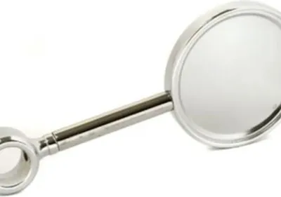 Produktbild von Medallion für Schankhähne, lang, verchromt