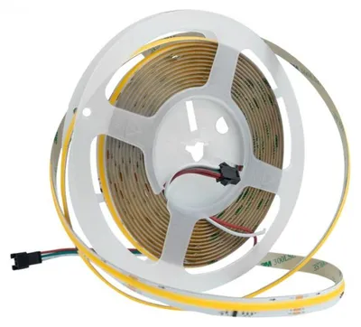 Obrázek produktu pro LED páska, homogenní COB, digitální, 24V, 360 LED/m, 13W/m, 3000K (teplá bílá), 1170 lm/m, 5 metrů
