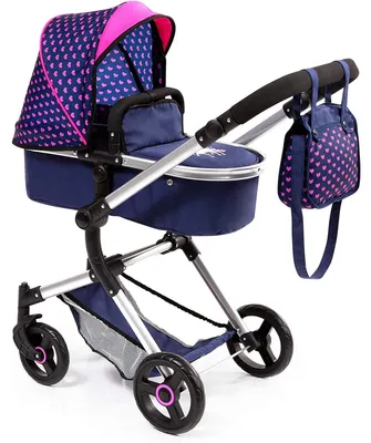 Immagine prodotto di Carrozzina per bambole Neo Vario unicorn combi