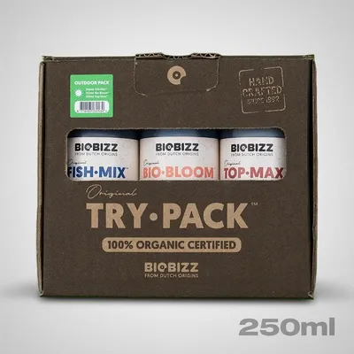 Produktbild von BioBizz Trypack Outdoor, 250ml