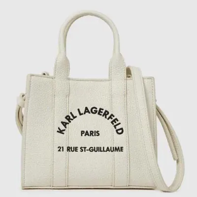 Obrázok produktu pre KARL LAGERFELD MN SQUARE TOTE PEB E Biela