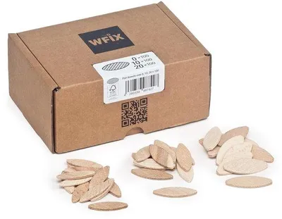 Produktbild von Holzplättchen 0/10/20 - 100 Stück
