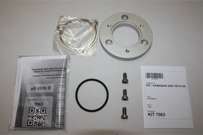 Image de IXIL Hexoval pot d'échappement en acier inoxydable / embout en acier inoxydable noir - OK7063VSE