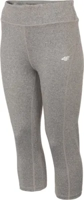 Produktbild von 4F Women's Training Leggings Länge 3/4 Grau Melange Größe XS