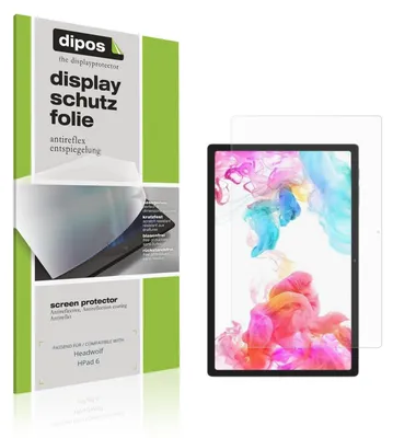 Produktbild von 2x Schutzfolie für Headwolf HPad 6 matt Displayschutzfolie Folie Display Schutz dipos