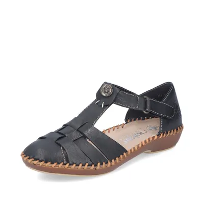 Produktbild von Rieker Komfort Slipper Damen 31373432383134 Schwarz 37 EU