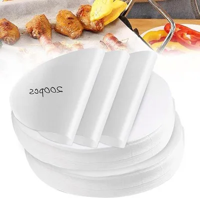 Zdjęcie produktu dla Papier do pieczenia odporny na wysoką temperaturę, 28 cm, biały