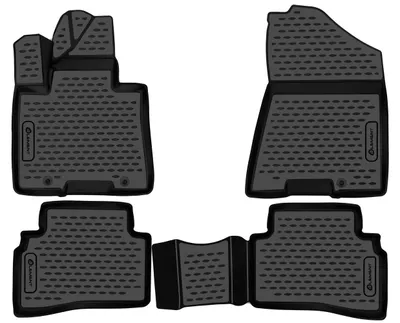 Immagine prodotto di ELEMENT Tappetini auto 3D in gomma su misura per Hyundai Tucson, 2015-2021 | 4 pz