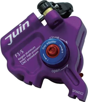 Zdjęcie produktu dla Hamulec rowerowy - Brakes F1-S - Fioletowy - Juin Tech