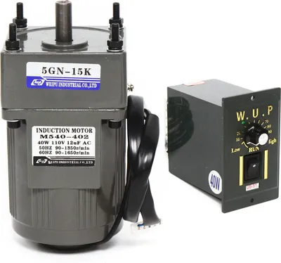 Produktbild von Silnik przekładniowy Silnik elektryczny Silnik przekładniowy z regulatorem prędkości 40W 15K