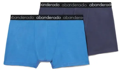 Produktbild von Abanderado 2er-Pack Herren-Boxershorts aus elastischer Baumwolle AA596