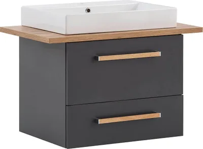 Obrázek produktu pro Koupelnová sestava Möbelpartner Duo 822 82,2 cm antracit matný