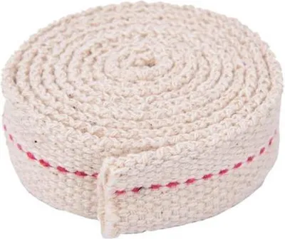 Produktbild von Go Go Gadget – Docht – Öllampe – Kerze – Brenner – Sturmlaterne – flach – 20 mm – 100 cm – Baumwolle – 1 Stück