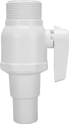 Image de 1.5-1.25 Inch 2 Way Ball Valve Replacement for Pool Filter Skimmer Maximum 50psi Pressure Rating
