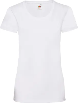 Image de Fruit of the Loom - T-shirt pour femme PC5767 (S) (Blanc)