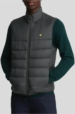 Immagine prodotto di Gilet da uomo Lyle & Scott grigio 476768: Taglia - S Taglia: S
